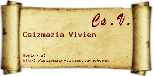 Csizmazia Vivien névjegykártya